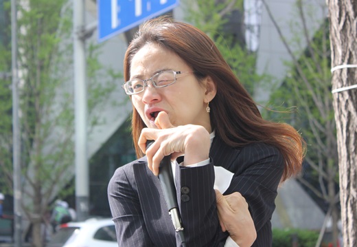 지난해 광주시교육청 특수교사 임용시험에서 탈락한 장혜정씨.ⓒ에이블뉴스