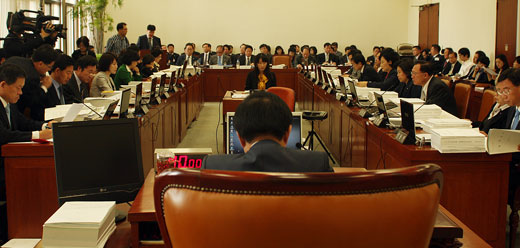 국회 보건복지위원회가 4일 한국장애인개발원에 대한 국정감사를 진행하고 있다. ⓒ에이블뉴스 