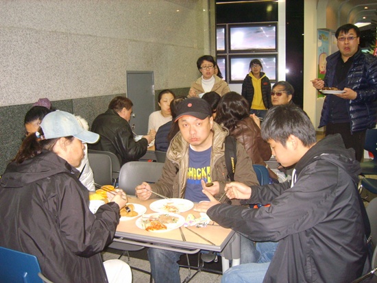해운대자립생활센터의 식사시간 ⓒ이복남