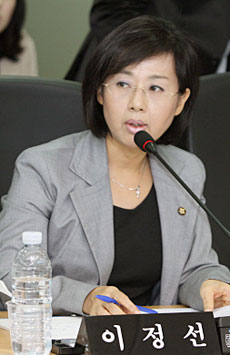 한나라당 이정선 의원. ⓒ이정선 의원실